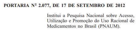 OBJETIVOS ESPECÍFICOS: I - avaliar a utilização de medicamentos, com a caracterização das morbidades ou condições de saúde para as quais eles são utilizados; II - avaliar indicadores de acesso aos