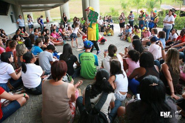 No segundo dia, o Ministério trabalhou sobre o crescimento na formação humana e o fortalecimento do dinamismo missionário.