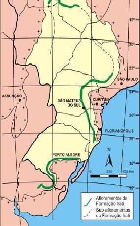 1. Introdução A Formação Irati é considerada uma das mais importantes seqüências potencialmente geradoras da Bacia do Paraná.