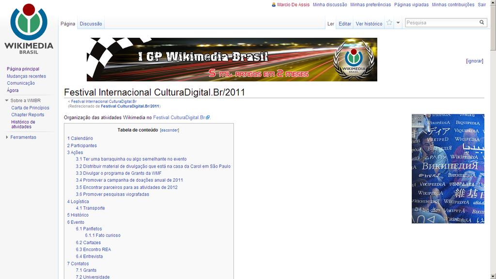 A Wikimedia Brasil colabora e unifica os esforços de diversos
