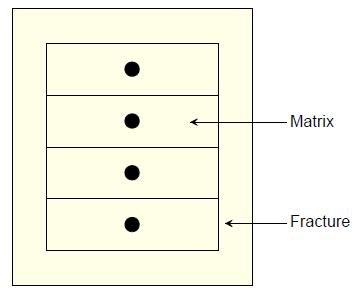 69 O método de subdomínios é uma variação do modelo de dupla-porosidade e permeabilidade simples, o qual permite refinar os blocos de matriz na direção vertical para melhor representar o processo de