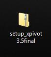 Localização do ficheiro a guardar para instalação do XPivot Animator 5.