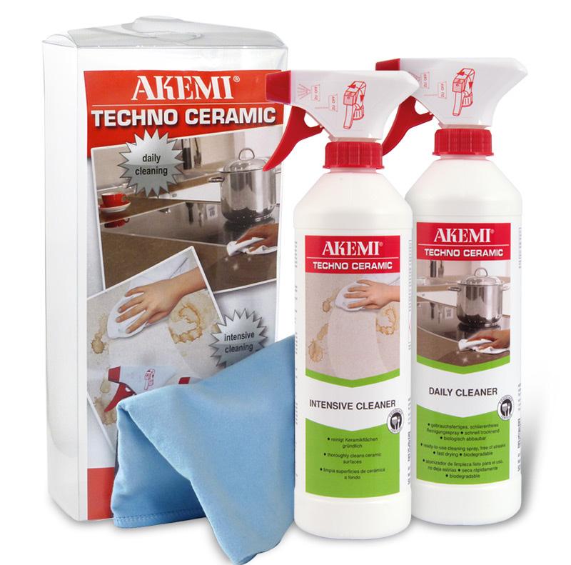 TECHNO CERAMIC DAILY CLEANER Produto de limpeza pronto para o uso em forma de spray, livre de ácidos e águas sanitárias a base de agentes tensoativos, substâncias auxiliares, aromáticas e alcoóis,