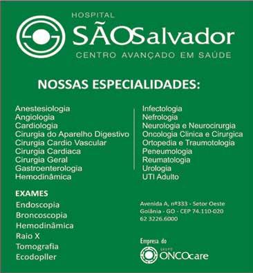 Ousadia e vontade de melhorar Recém-empossado e discursando pela primeira vez como secretário de Saúde de Goiás, Halim Antonio Girade, cumprimentou a Ahpaceg pela iniciativa que, em sua avaliação, é