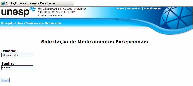 O Sistema de Solicitação de Medicamentos Excepcionais (LME) foi desenvolvido com o objetivo de facilitar o preenchimento dos formulários para prescrição de medicamentos de alto custo.