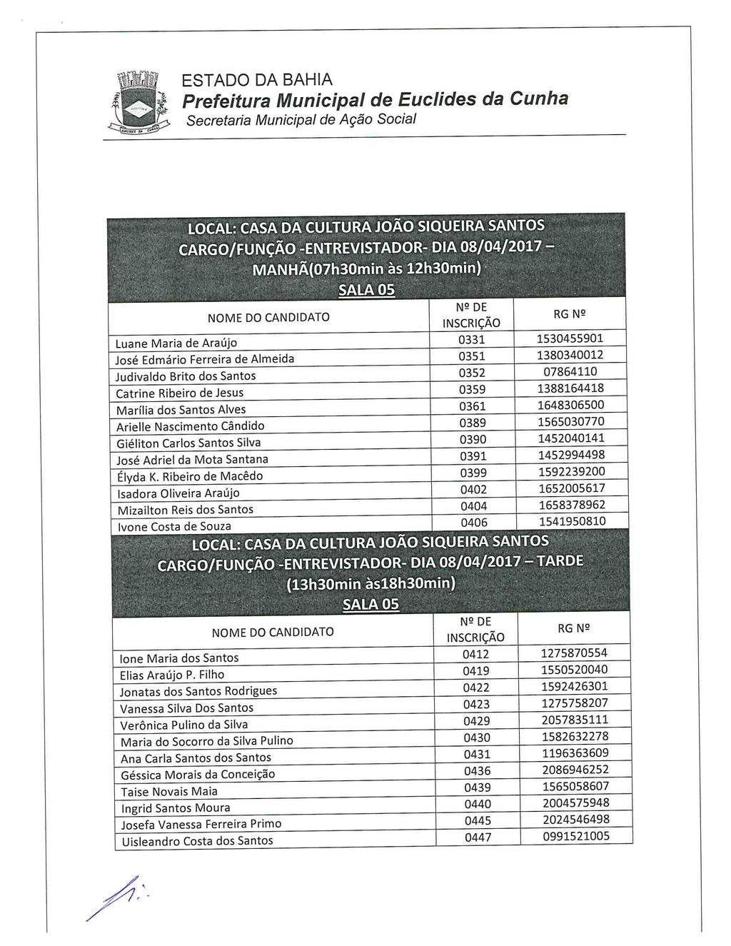 segunda-feira, 3 de abril de 2017 Ano I - Edição