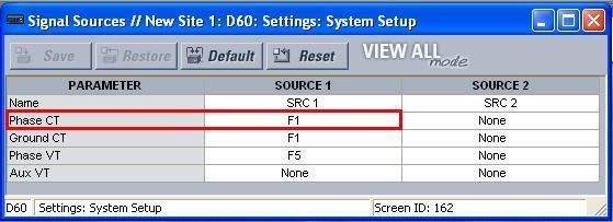 3.3 Signal Source Ajuste o transformador de corrente como F1 em Source 1. Figura 9 3.