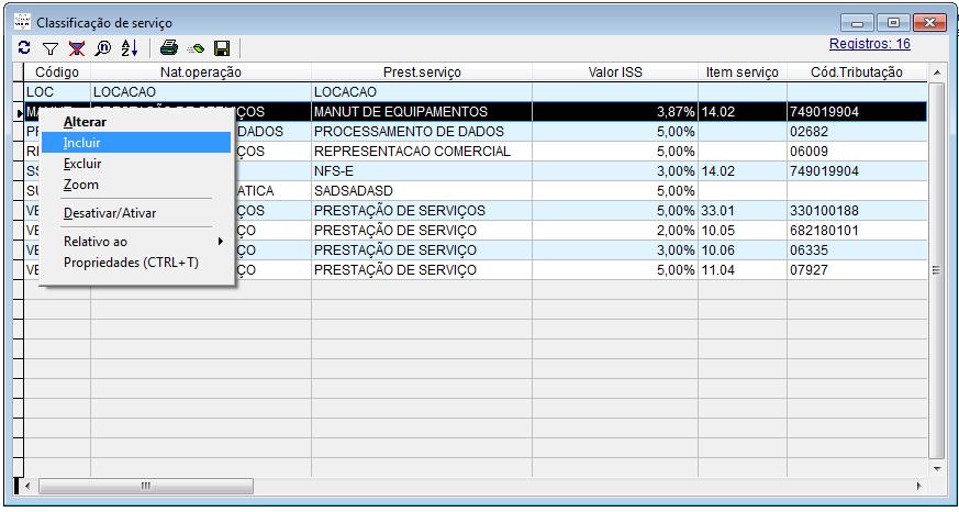 Volpe ERP Módulo de Faturamento Versão 3.6 1.1.2.