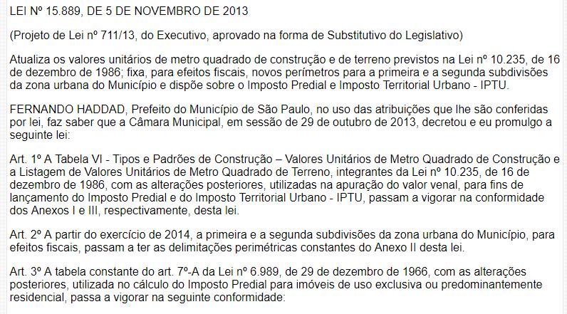 33 CTN. A base do cálculo do imposto é o valor venal do imóvel. http://www3.