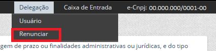 SEGUNDA OBSERVAÇÃO IMPORTANTE: Dependendo da quantidade de empresas que delegaram o acesso ao usuário conectado, é possível que coexistam, numa mesma caixa de entrada, várias mensagens pertencentes a