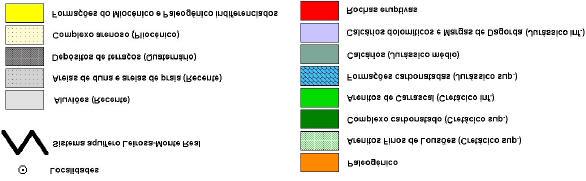 1 Enquadramento litoestratigráfico do