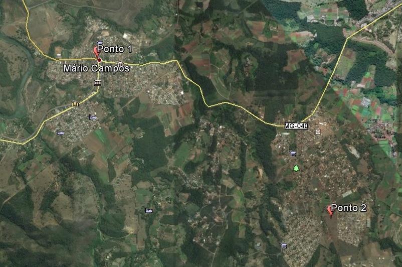 XIII CONGRESSO NACIONAL DE MEIO AMBIENTE DE POÇOS DE CALDAS Figura 1: Pontos de coleta das amostras Fonte: Google Earth (2016) Foi utilizada a metodologia proposta pela NBR 12065 da Associação