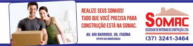 maioria presente. HORÁRIO DE FUNCIONAMENTO DIA HORÁRIO MODALIDADE 3ª FEIRA 18:30 às 20:30 Step-local e Jump Órgão Informativo do Iate Clube Itaúna Tiragem: 1.