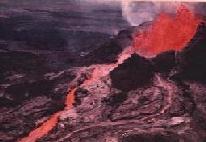 VULCANISMO K/T como provável vel extinção sob esta açãoa Explosões vulcânicas liberam irídio (100.