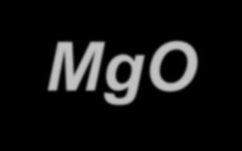 2. Magnésia - MgO As principais fontes para obtenção deste material é a magnesita natural (MgCO 3 ) e a água do mar ou salmoura pela precipitação do hidróxido de magnésio.