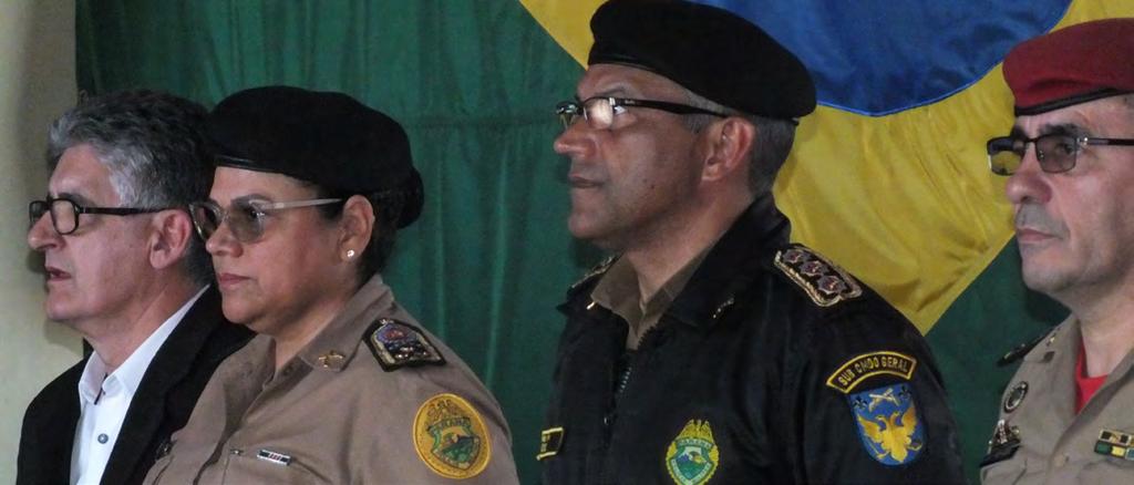 O ato foi presidido pelo Major Ezequias de Paula Natal, Comandante do 3º Grupamento de Bombeiros, e contou com a presença da Coronel Audilene Rosa de Paula Dias Rocha, Comandante-Geral da Polícia
