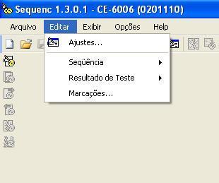 4.2. Configurando os Ajustes Acesse a tela de Ajustes através do menu Editar.