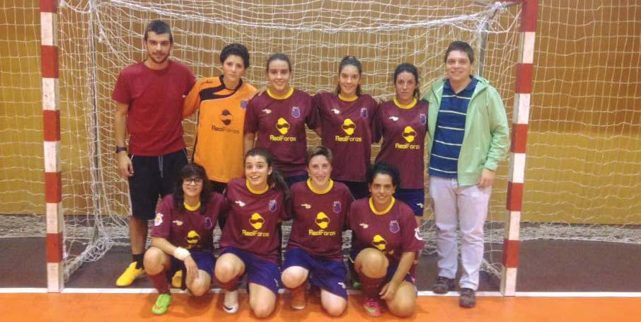 26 pontos Futsal Seniores Femininos 1363 Grupo Desportivo Forense -