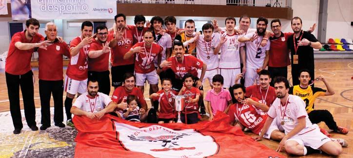 vencedores 2015/2016 Seniores Futsal Masculino