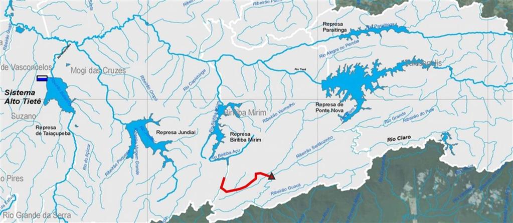 4. Aproveitamento do rio Itapanhaú aumento da segurança hídrica do Sistema Alto Tietê (4,5 milhões de pessoas) RDC Integrado, R$ 91,7 mi, CEF em contratação, obra ambiental SISTEMA ALTO TIETÊ (com