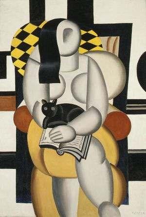 Léger Woman with a Cat (1921) Natureza morta, a caneca (1921-1922)