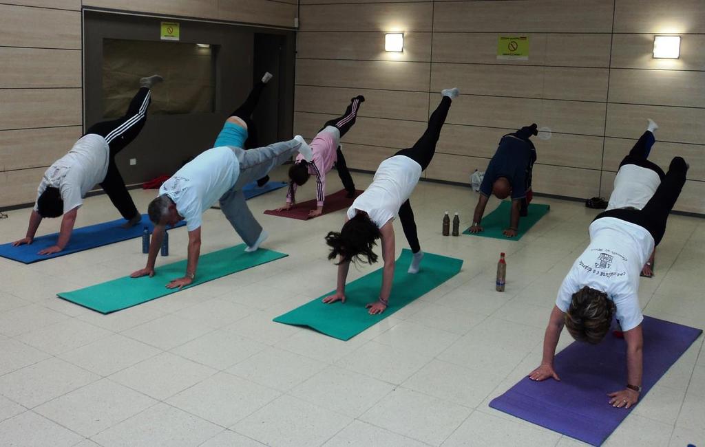 PILATES A partir de 15 anos (con autorización por idade) Frecuencia: Observacións: Unha sesión por grupo: PILATES I: Casa da Cultura, mércores 20:45 21:45 h.