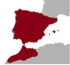 E ao território da Hispânia, é incorporada uma sexta província norte-africana, a da Tingitânia. Essa será a Hispânia existente quando Roma ruiu. 80 4.