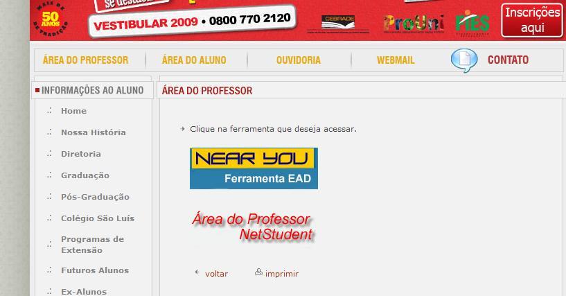 Web Site www.saoluis.