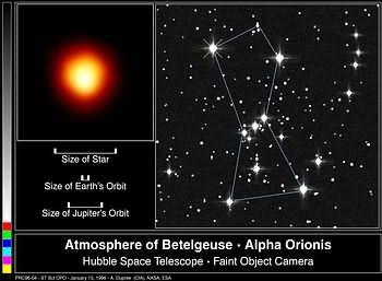 Estrelas de Alta Massa Ex: Betelgeuse M > 8 M A estrela tem uma estrutura de camadas ( cebola ) Núcleo de Fe tem raio ~