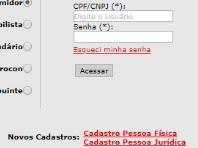 só preencher os campos com o seus dados e acessar o sistema.