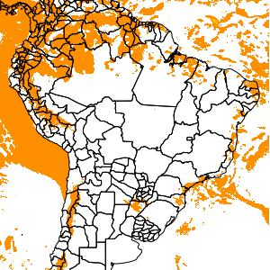 prognósticos dos modelos regional ETA 15 km (América do Sul) e Global