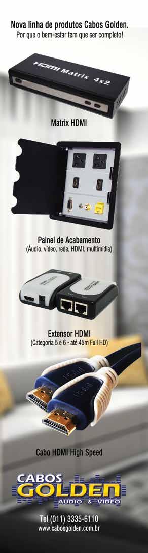 ACF3100 Cabos de Interligação e Acessórios Audioquest/ Absolute HDMI, Áudio, Vídeo, Caixas Som e Vídeo Ambiente Controle