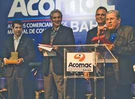Já como presidente da Acomac-Ba, João Andrade fez seu discurso de posse, agradecendo a