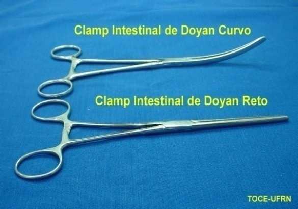 Clamps Intestinais de Doyen Os