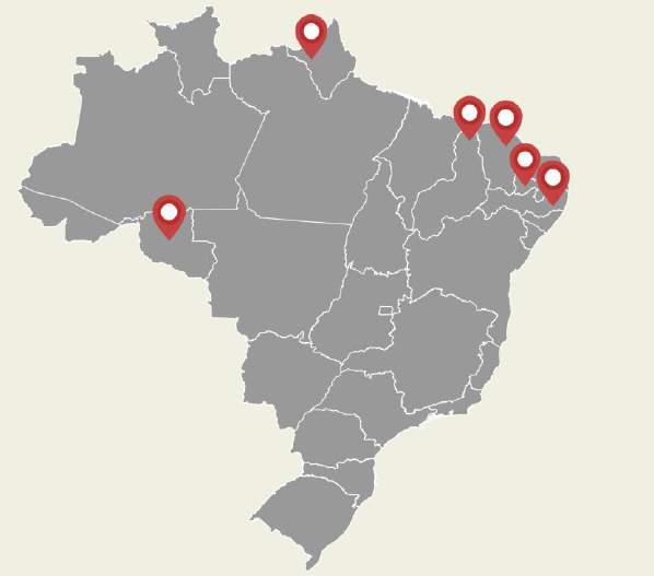 Em 2016, a NHR Brasil apoiou 16 projetos em 6 estados