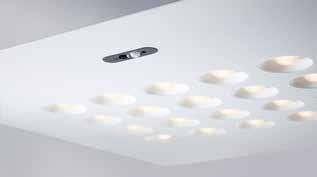 Além disso, quando são ligados, os LED respondem imediatamente com um fluxo luminoso total, que aumenta quando os utilizadores entram num espaço.