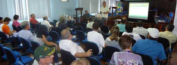 Figura 3 -CBH Piabanha apresentado em Audiência Pública em Petrópolis.