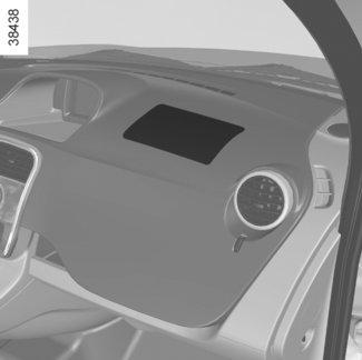 DISPOSITIVOS COMPLEMENTARES AOS CINTOS DE SEGURANÇA DIANTEIROS (2/3) Airbags frontais do condutor e do passageiro Estão montados nos lugares dianteiros no lado do condutor e, consoante a versão do