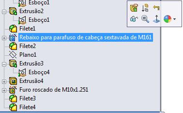 2 Selecionar o ícone Editar Recurso. 1 Clicar sobre o recurso.