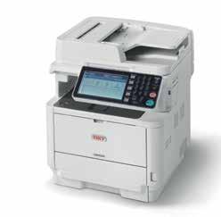 Funcionalidades para aumentar a produtividade e melhorar o fluxo de trabalho fax imprimir digitalizar copiar Concebido ergonomicamente, incluindo um ecrã gráfico intuitivo e simples de utilizar para