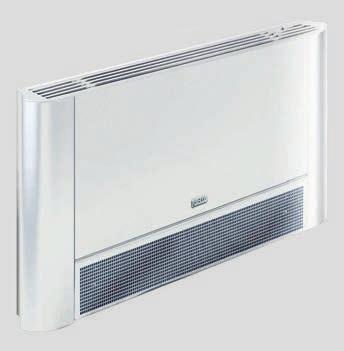 Radiadores VENTILCONVECTORES DESIGN INVERTER O ventilconvector é um terminal do sistema que reduz em um só aparelho a melhor solução para o aquecimento, resfriamento, secagem e a desumidificação.