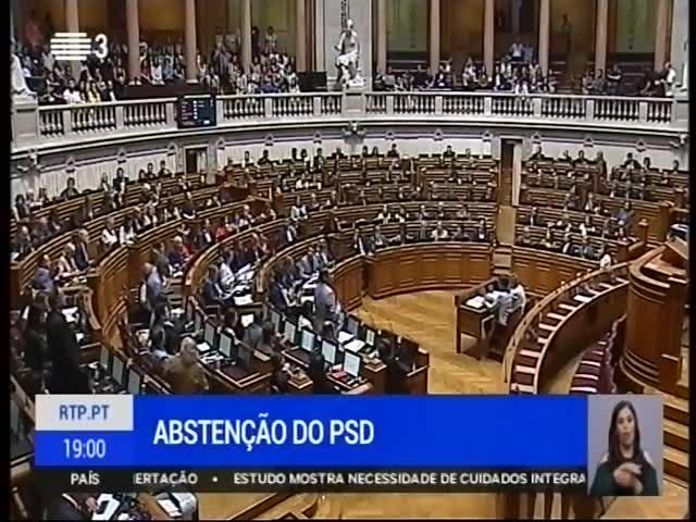 abstenção do PSD permitiu aprovar na generalidade as alterações ao Código do Trabalho