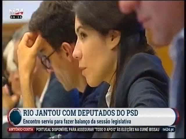 Declarações de Rui Rio, presidente do PSD; Fernando Negrão, presidente do Grupo Parlamentar