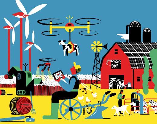 A agricultura está deixando de ser um ato de decisões intuitivas para se tornar um ato de decisões analíticas [ David Friedberg, CEO da Climate