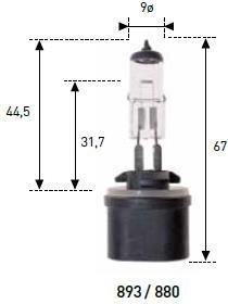 65600 60/55 ULTRA BRANCA 4200ªK + 30% DE LUZ Refer. Volts Watts E.C.ER-37.