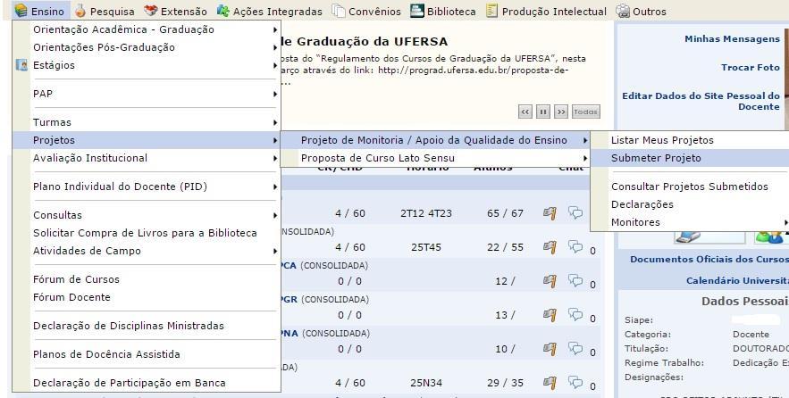 O Programa de Monitoria da UFERSA é uma ação institucional direcionada à melhoria do processo de ensino e aprendizagem nos cursos de graduação, desenvolvido em consonância com a RESOLUÇÃO