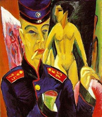 Ernst Kirchner Auto retrato