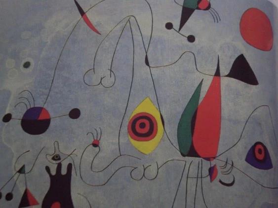 Joan Miró Mulher e pássaro ao