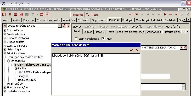 Se desejar, grave essas informações no bloco de notas do sistema para que você possa copiá-las sempre que precisar. ATENÇÃO!