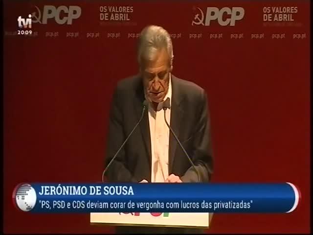 Em Santiago do Cacém, o líder comunista lembrou que o adicional ao ISP, era uma medida transitória que já devia ter sido corrigida pelo Governo socialista.